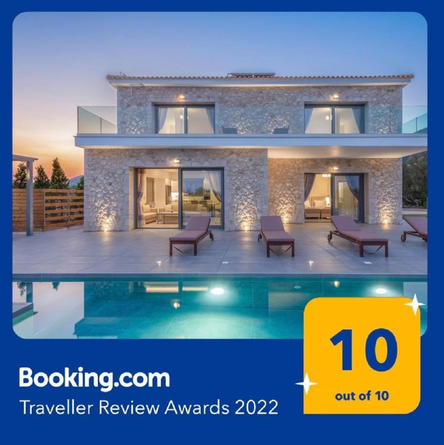 Kefalonia Stone Villas - Villa Petros Kefalonica Трапезаки Экстерьер фото
