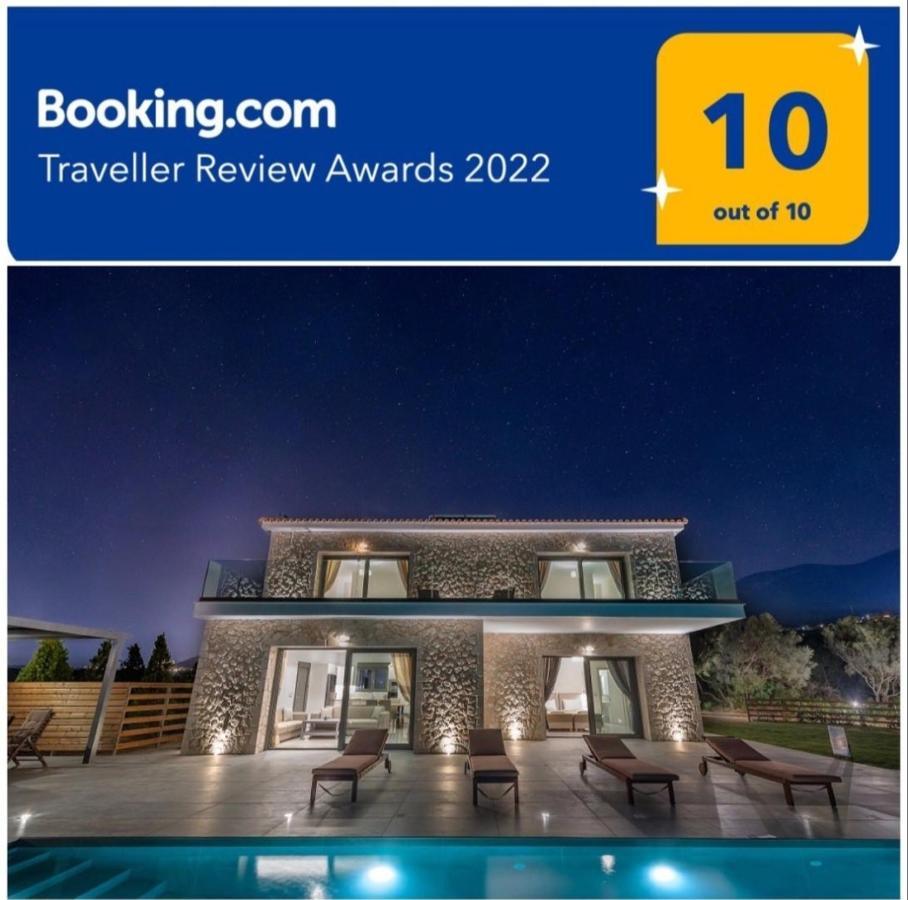 Kefalonia Stone Villas - Villa Petros Kefalonica Трапезаки Экстерьер фото