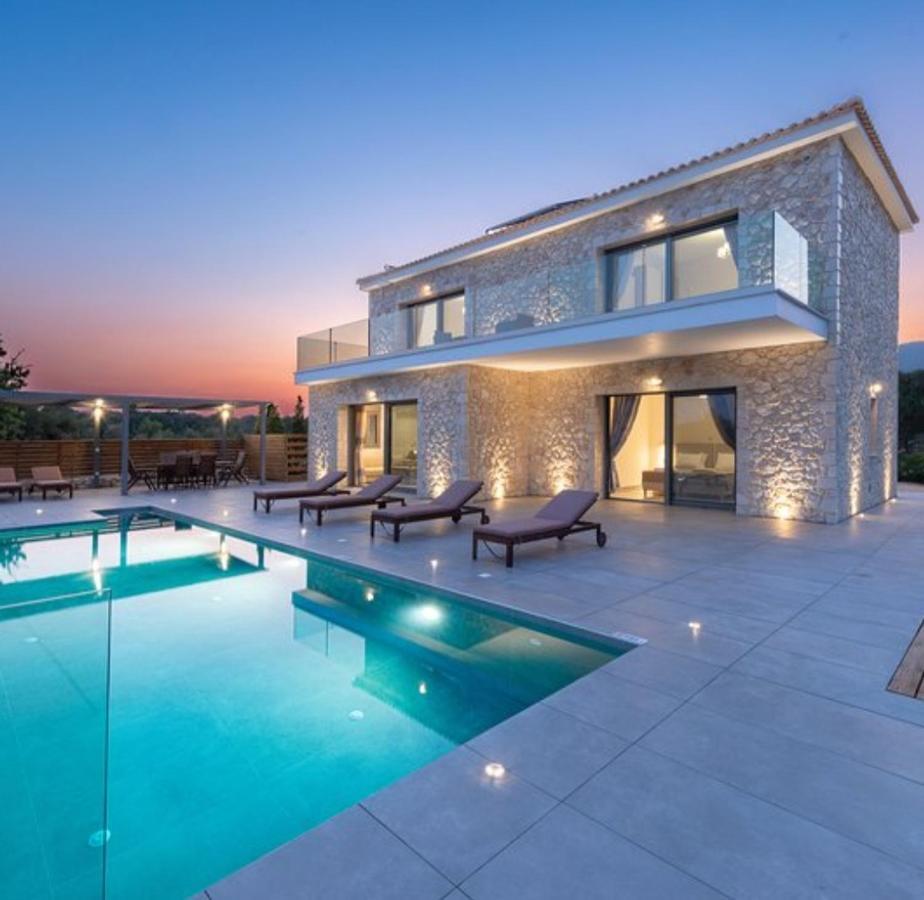Kefalonia Stone Villas - Villa Petros Kefalonica Трапезаки Экстерьер фото