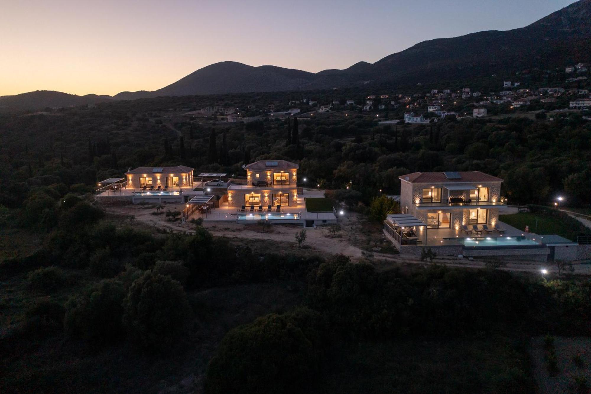 Kefalonia Stone Villas - Villa Petros Kefalonica Трапезаки Экстерьер фото