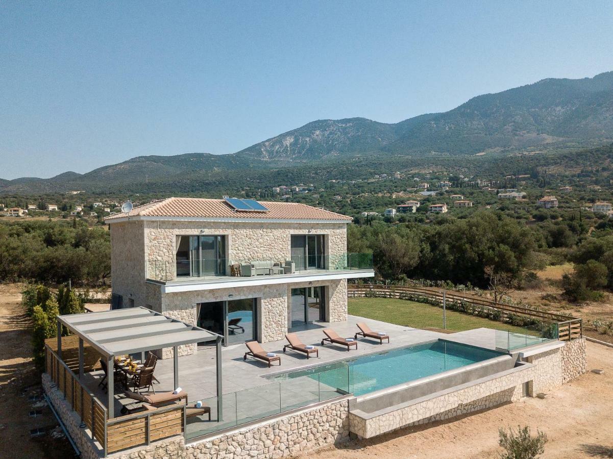 Kefalonia Stone Villas - Villa Petros Kefalonica Трапезаки Экстерьер фото