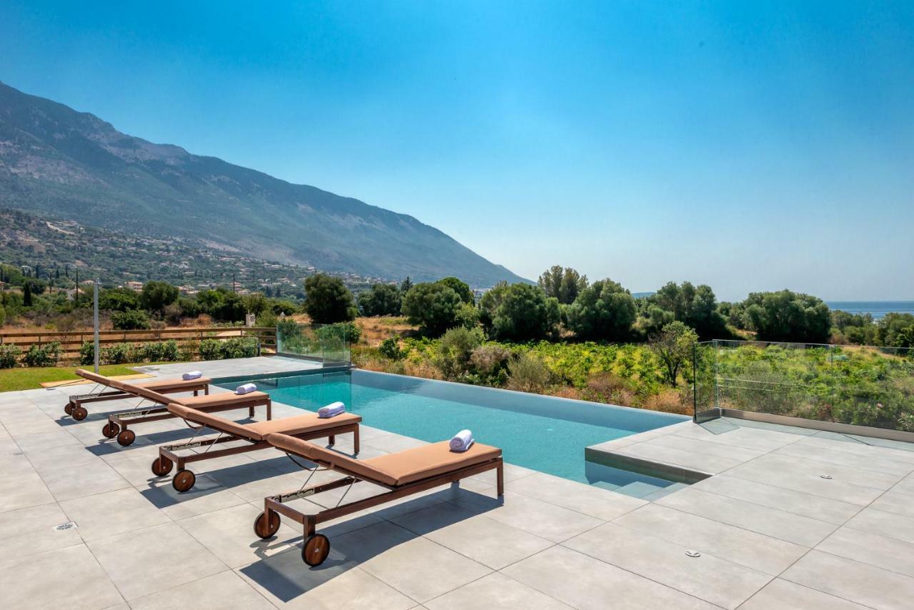 Kefalonia Stone Villas - Villa Petros Kefalonica Трапезаки Экстерьер фото