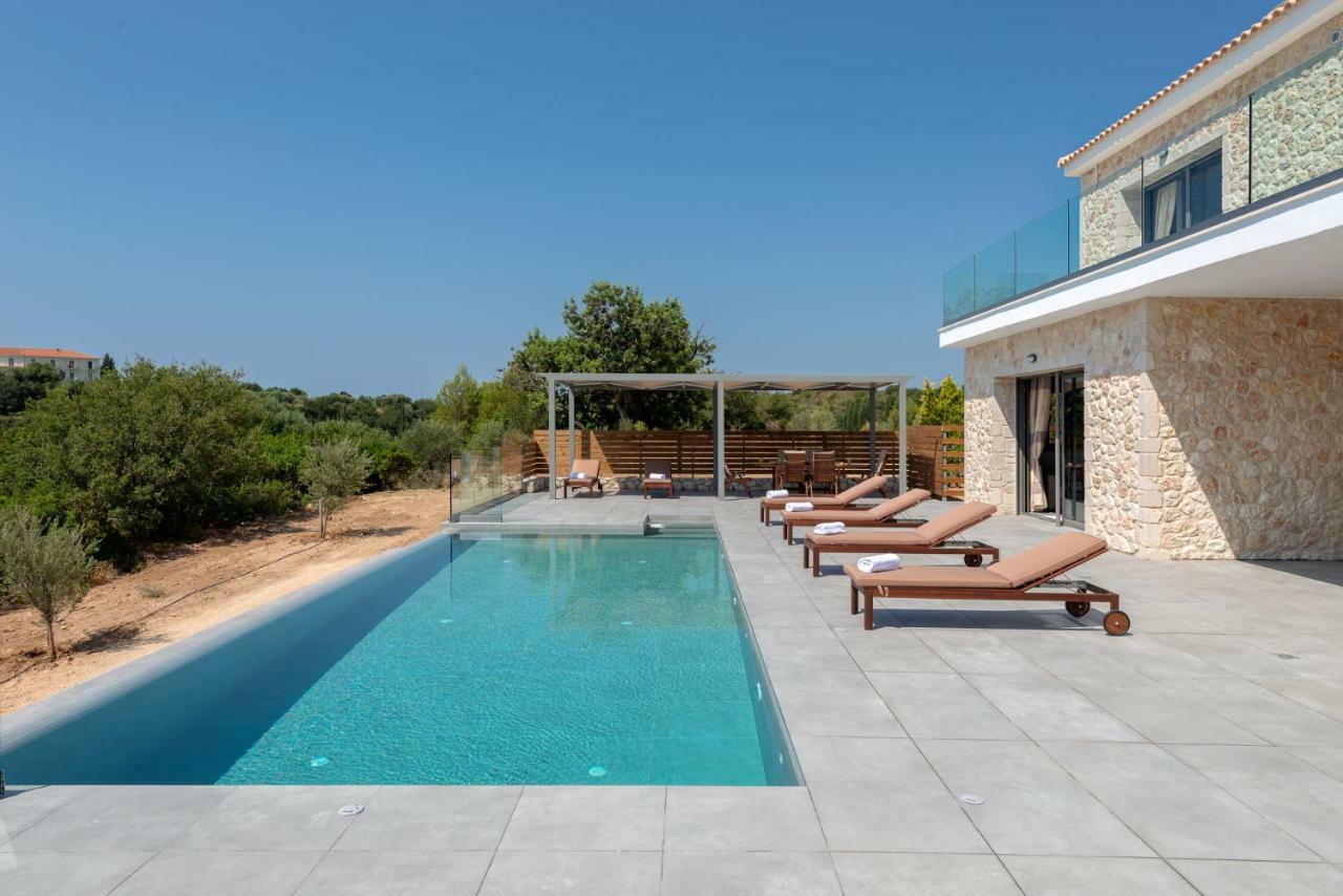 Kefalonia Stone Villas - Villa Petros Kefalonica Трапезаки Экстерьер фото