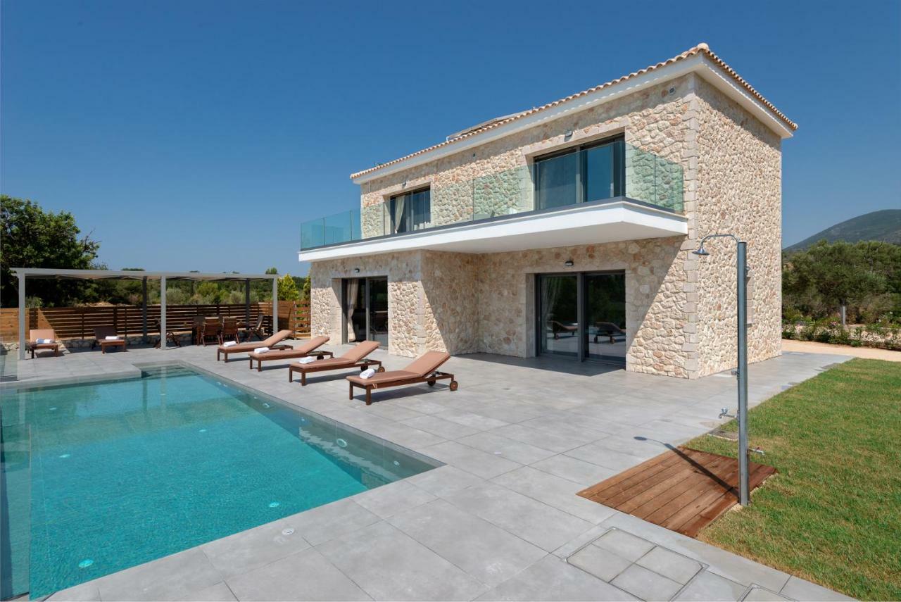 Kefalonia Stone Villas - Villa Petros Kefalonica Трапезаки Экстерьер фото