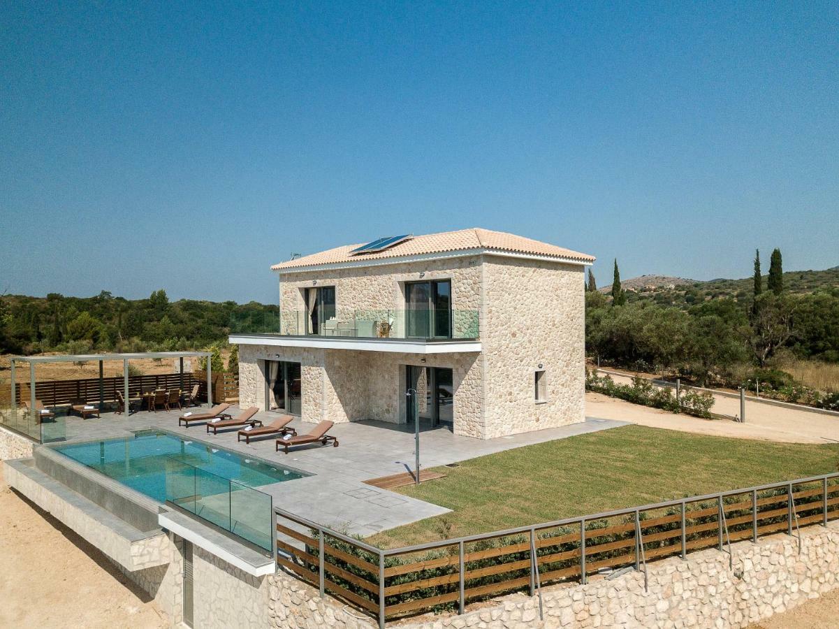 Kefalonia Stone Villas - Villa Petros Kefalonica Трапезаки Экстерьер фото
