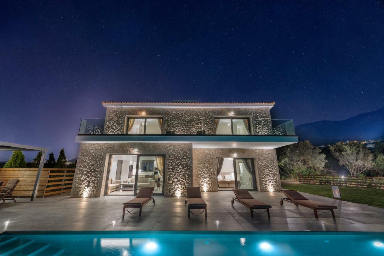 Kefalonia Stone Villas - Villa Petros Kefalonica Трапезаки Экстерьер фото